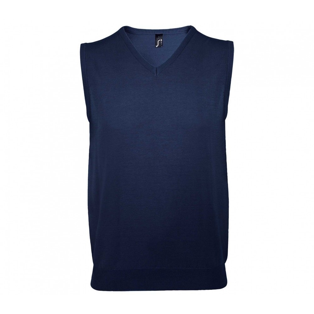 Sol's Gentlemen 00591 Unisex Sleeveless Sweater Knitted Vest Jersey 280g Sol's Gentlemen 00591 Unisex Sleeveless Sweater Knitted Vest Jersey 280g