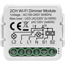 Smart WiFi ON/OFF & Dimmer Module 2 Channels GEYER GS-D2CH