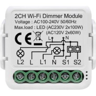 Smart WiFi ON/OFF & Dimmer Module 2 Channels GEYER GS-D2CH