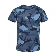 Sol's Camo Men 01188 MEN'S ROUND COLLAR T-SHIRT 100% cotton Ringspun semi-combed
