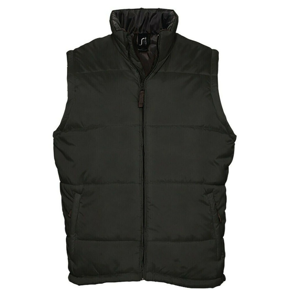 WATERPROOF WINDBREAKER UNISEX QUILTED BODYWARMER VEST SOL'S WARM