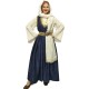 Greek Traditional Samos Women's Costume Blue MARK208