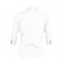 Sol's EFFECT 17010 LADIE'S 3/4 SLEEVED STRETCH SHIRT SIZE