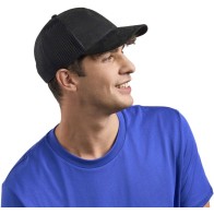 Atlantis S-Rapper Suede Trucker Cap with Mesh Back – Recycled Polyester