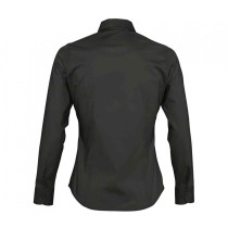 Sol's EDEN - 17015 LADIE'S LONG SLEEVED STRETCH SHIRT SIZE TOP S