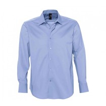 SOL'S BRIGHTON 17000 MEN'S LONG SLEEVED STRETCH SHIRT POPLIN 97% cotton 3% elasthane