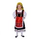 Greek Traditional Thracian Girl Costume 4-12 Years Made in Greece MARK559