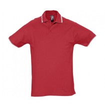 PRACTICE 11365 Men's polo shirt Pique 270gsm - 100% combed Ringspun cotton, Rib collar and cuffs, Reinforcing tape on neck