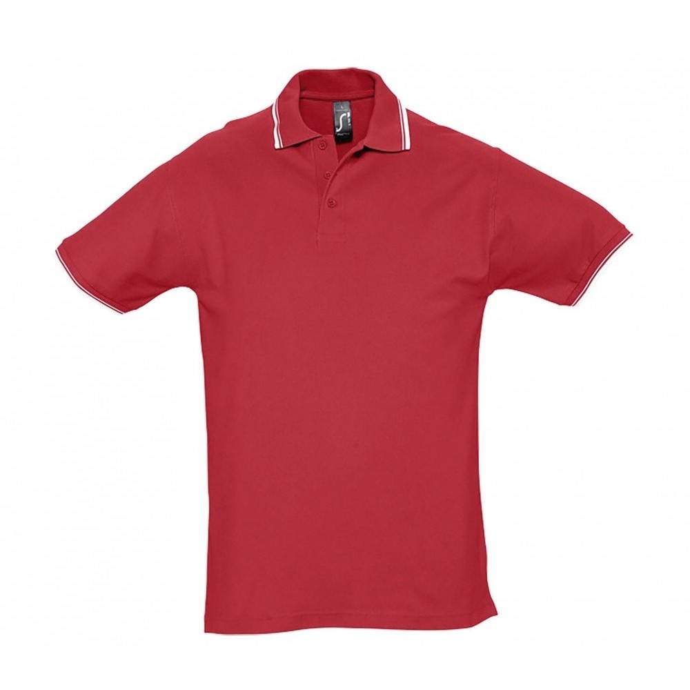 PRACTICE 11365 Men's polo shirt Pique 270gsm - 100% combed Ringspun cotton, Rib collar and cuffs, Reinforcing tape on neck