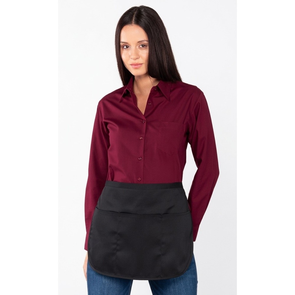 Waiter's Apron Short SERVE 00400 - Premium Quality 65% Polyester & 35% Cotton
