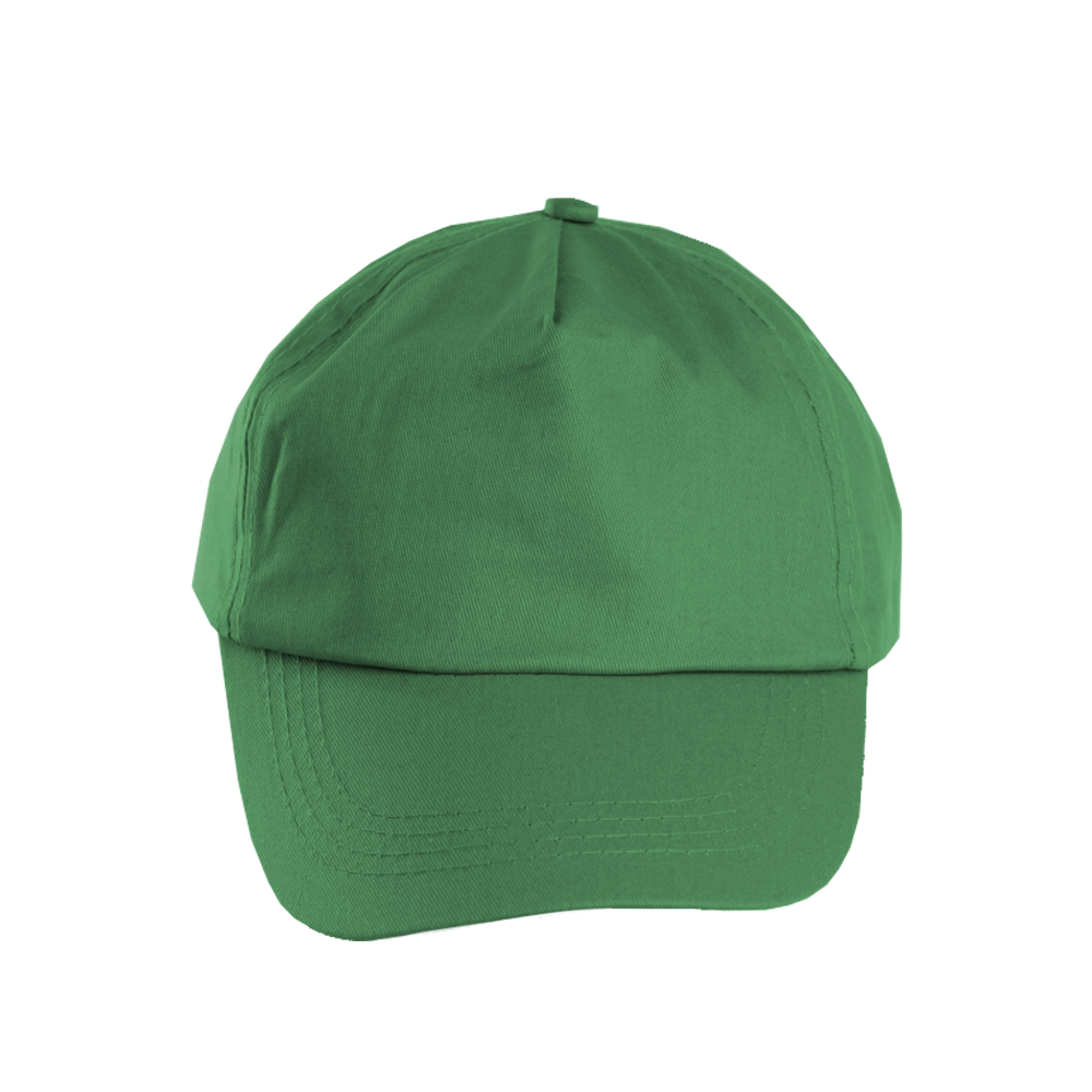About Basics Wolf 00802 5 Panel Cotton Baseball Cap with Adjustable Touch Closure