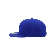 Atlantis 845 Snapback 6 Panel Jockey Cap with Flat Visor