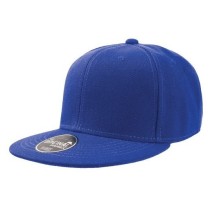 Atlantis 845 Snapback 6 Panel Jockey Cap with Flat Visor