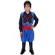 Blue Traditional Cretan Costume for Children | Greek-Made – Vest, Breeches & Waistband MARK115
