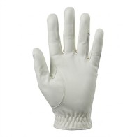 White Equestrian Riding Gloves – Double Finger Protection & Breathable Serino Fabric