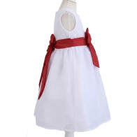 CHILDREN'S TAFFETA DRESS LINED MARK850