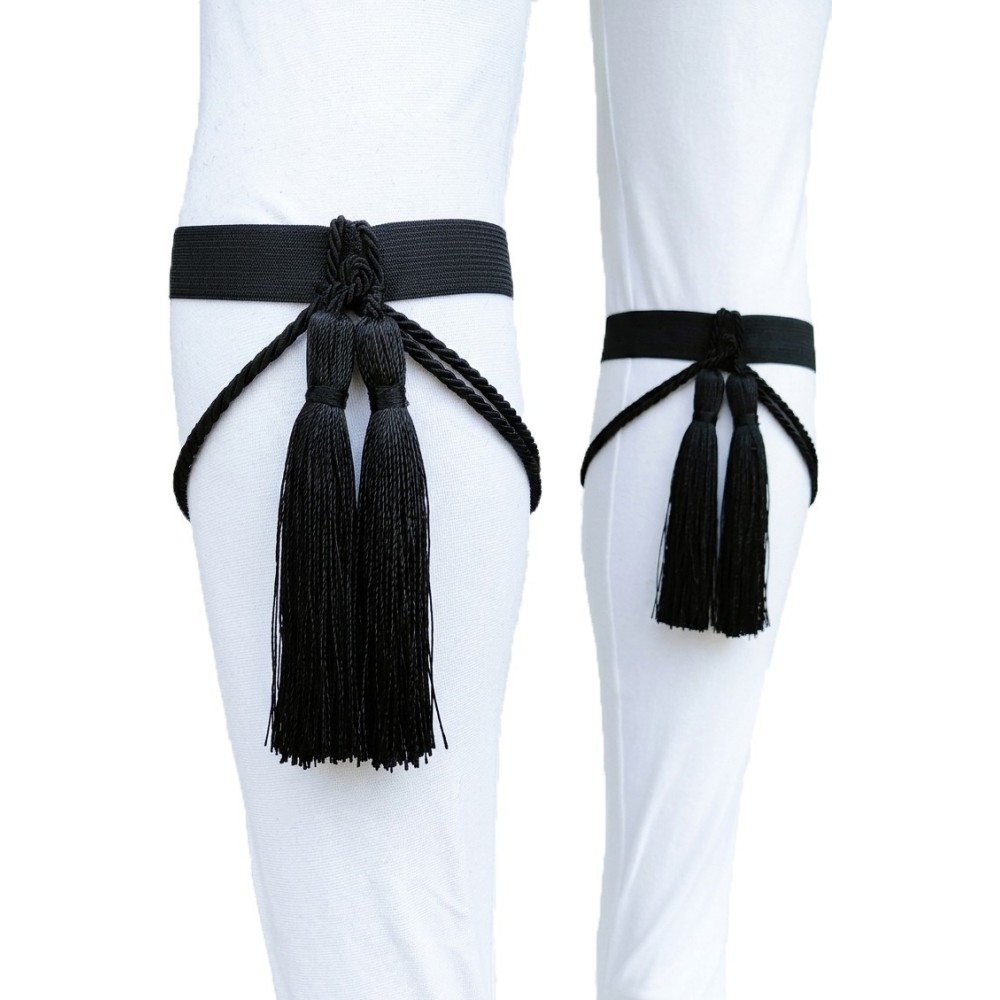 Traditional Adult Double Calf Tassels with Two Thick Cords Premium MARK230