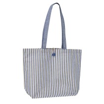 Mykonos Striped Bag Natural/Blue 16L