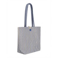 Mykonos Striped Bag Natural/Blue 16L