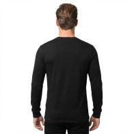 Μαύρο Βαμβακερό Unisex Φούτερ Ελαστικό MARK932