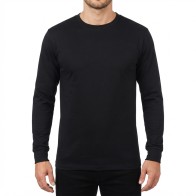 Μαύρο Βαμβακερό Unisex Φούτερ Ελαστικό MARK932