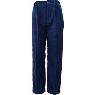 Classic Navy Blue School Parade Trousers Greek Made MARK067