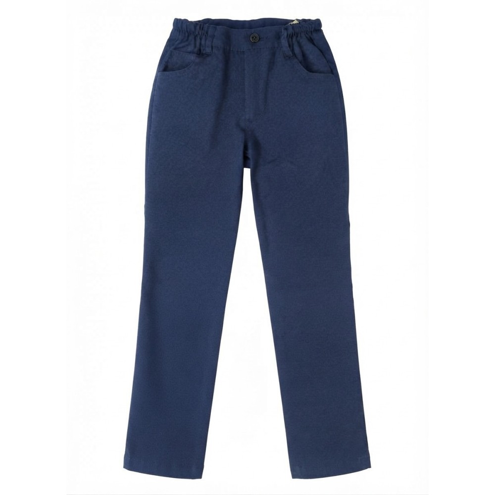Kids Navy Blue Parade Trousers Grosgrain Fabric Greek Made MARK658 Kids Navy Blue Parade Trousers Grosgrain Fabric Greek Made MARK658