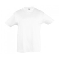 Sol's Regent Kids White 100% Cotton T-Shirt (Ages 2-12) - Ideal for Everyday Wear & School Events
