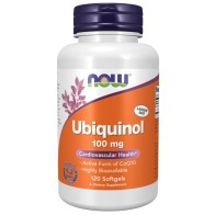 NOW Foods Ubiquinol 100 mg - 120 Μαλακές Κάψουλες