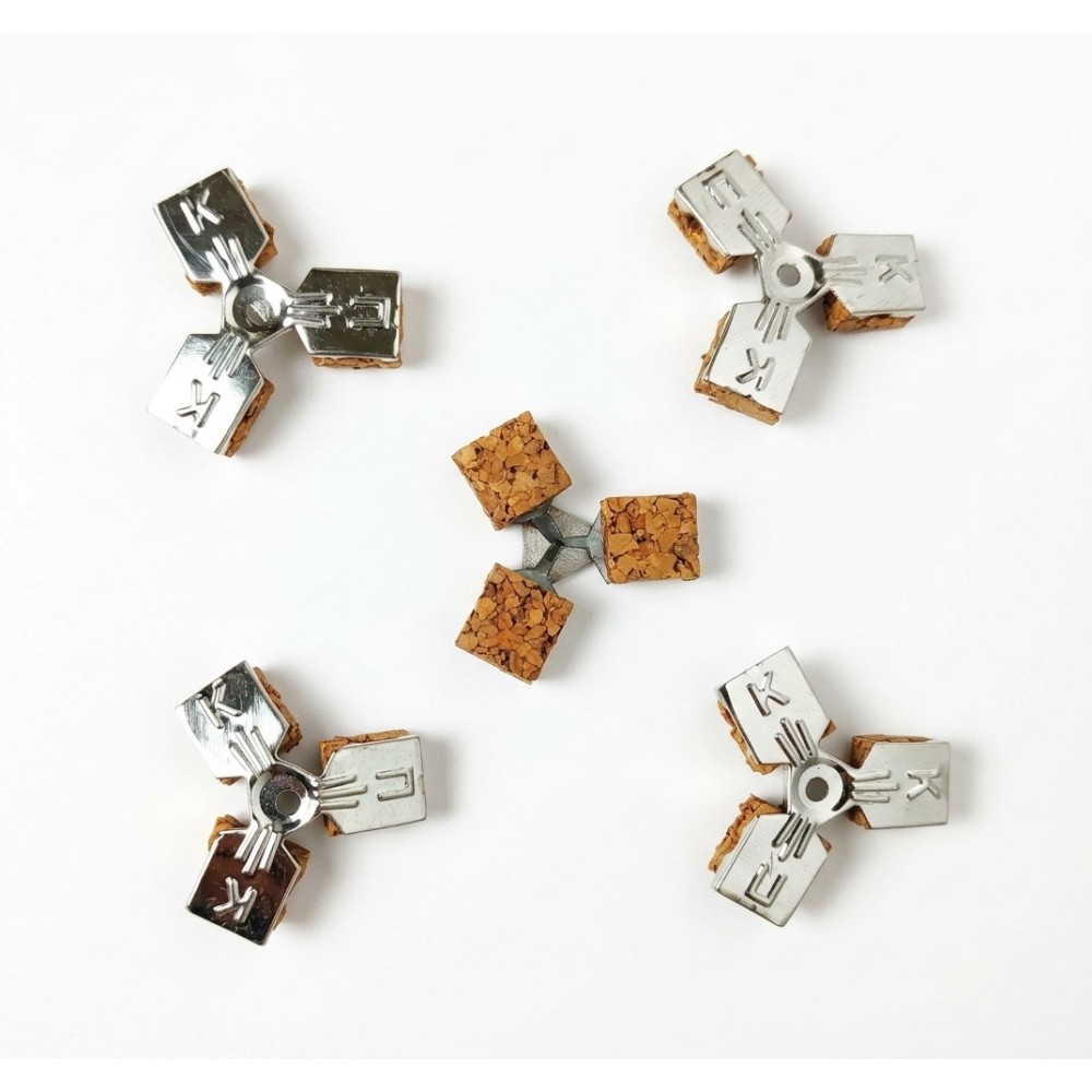 Triangle Cork Oil Candle Floats Megalochari - Set of 5