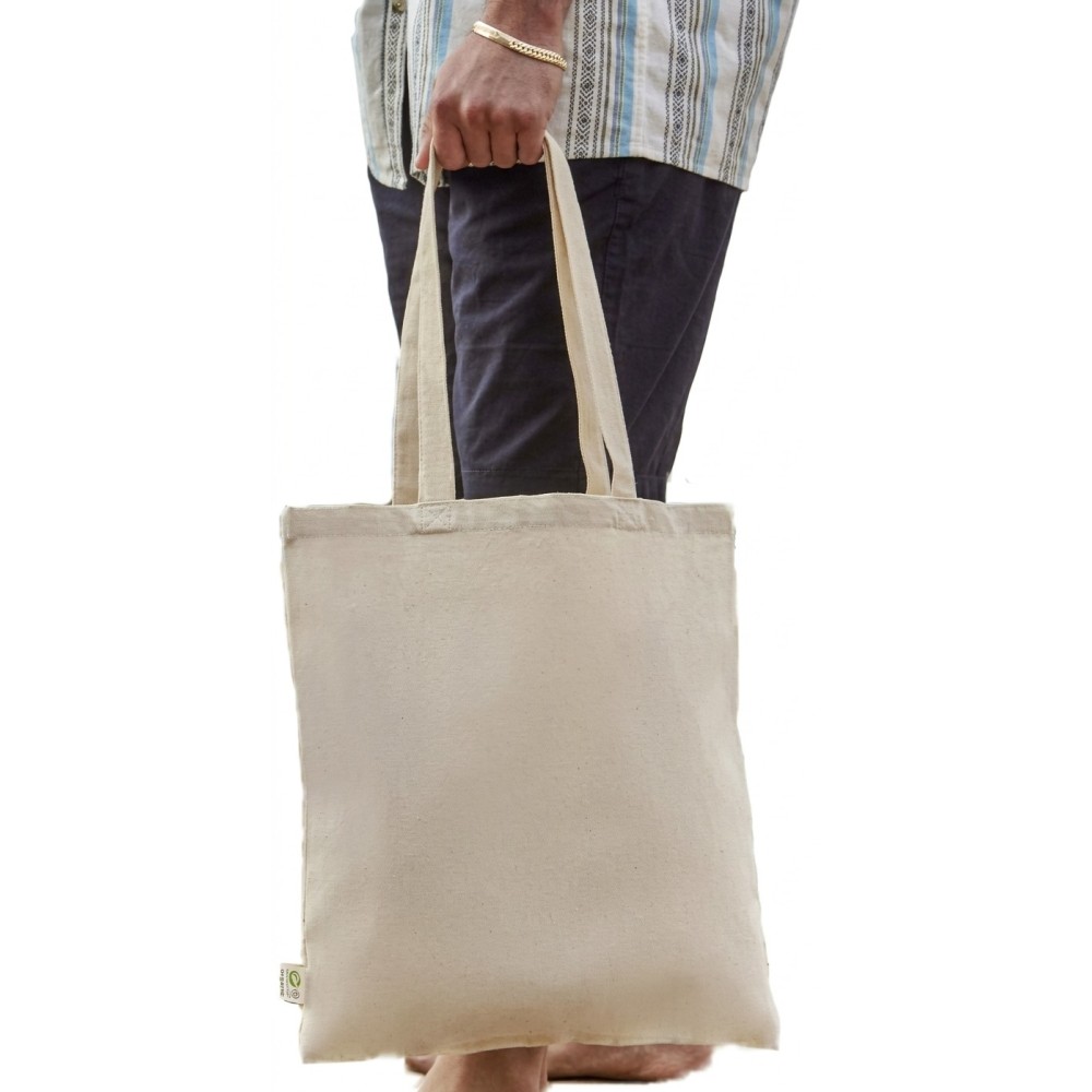 UBAG Grace Τσάντα Αγοράς από 100% Οργανικό Βαμβάκι 300gsm 42x38cm
