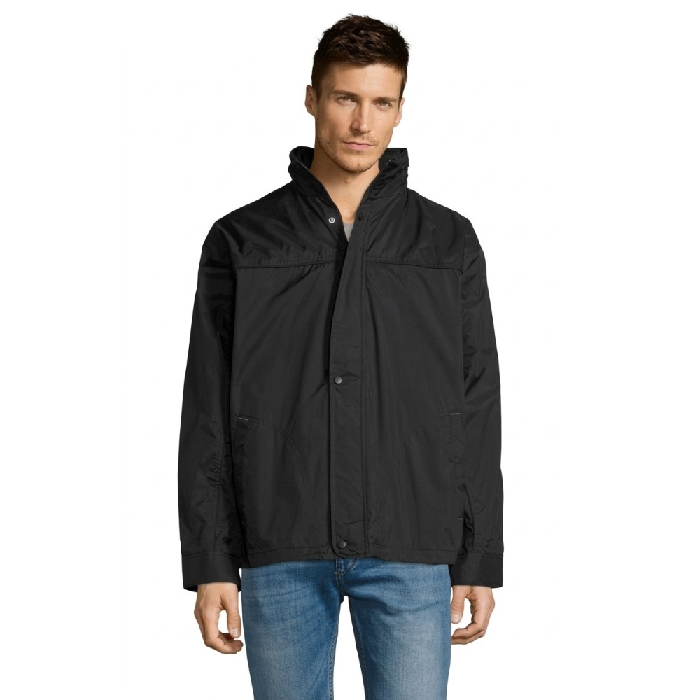 SOL'S Mistral 46000 Unisex Αντιανεμικό Αδιάβροχο Τζάκετ με Επένδυση Ζέρσεϊ SOL'S Mistral 46000 Unisex Αντιανεμικό Αδιάβροχο Τζάκετ με Επένδυση Ζέρσεϊ