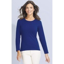 Sol's Majestic - 11425 Women's long-sleeved t-shirt Jersey 150 gr. - 100% cotton Ringspun Semi-Finish