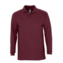 Sol's Winter II 11353 MEN'S POLO SHIRT 210 PIQUÉ 100% combed Ringspun cotton Long sleeves
