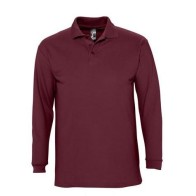 Sol's Winter II 11353 MEN'S POLO SHIRT 210 PIQUÉ 100% combed Ringspun cotton Long sleeves
