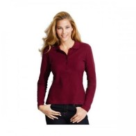 PODIUM PODIUM 11317 WOMEN'S POLO SHIRT 210 PIQUÉ 100% COMBED RINGSPUN COTTON