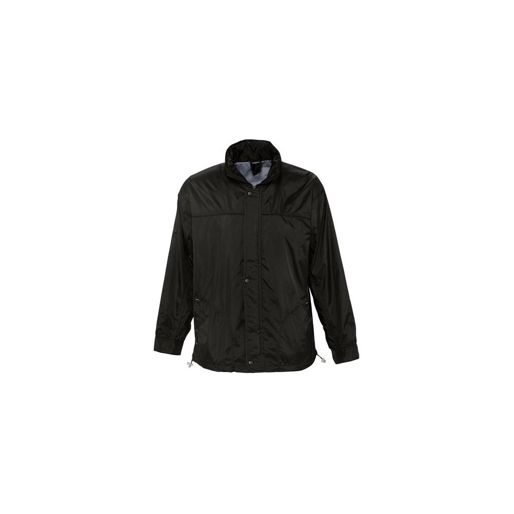 SOL'S MISTRAL 46000 JERSEY LINED WATERPROOF WINDBREAKER JACKET SOL'S MISTRAL 46000 JERSEY LINED WATERPROOF WINDBREAKER JACKET