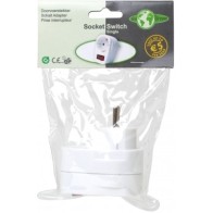 Πρίζα σούκο με φωτεινό διακόπτη on-off Ecosavers Socket Switch 1