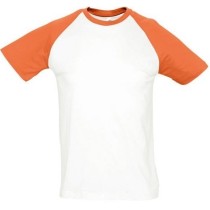 Sol's Funky 11190 MEN'S 2-COLOUR RAGLAN SLEEVE T-SHIRT 100% cotton 10 Colours