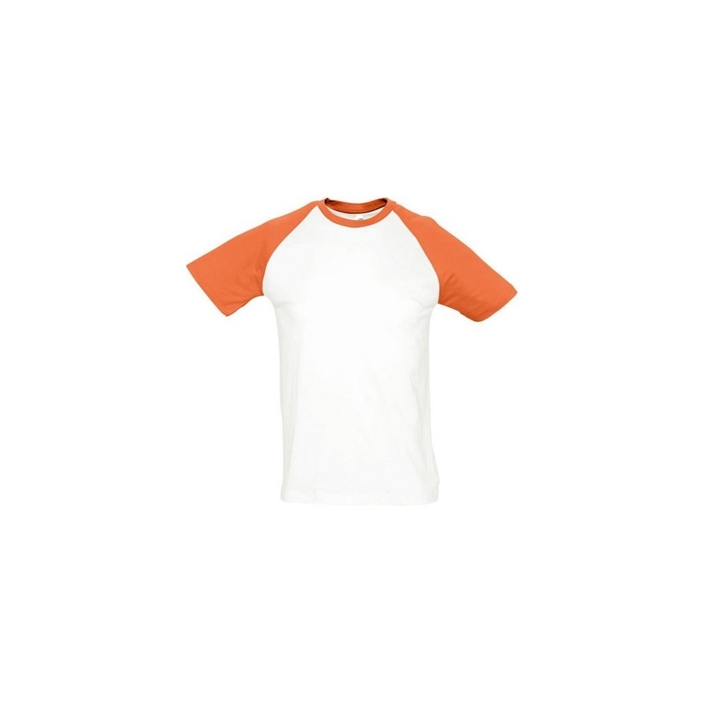 Sol's Funky 11190 MEN'S 2-COLOUR RAGLAN SLEEVE T-SHIRT 100% cotton 10 Colours