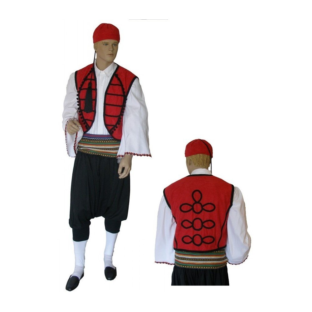 Greek Traditional Costume MANIATIS Teens & Men MARK609