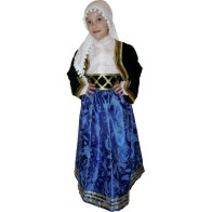 Greek Traditional Costume Cretan Girl Chania Style Age 4-12 MARK772