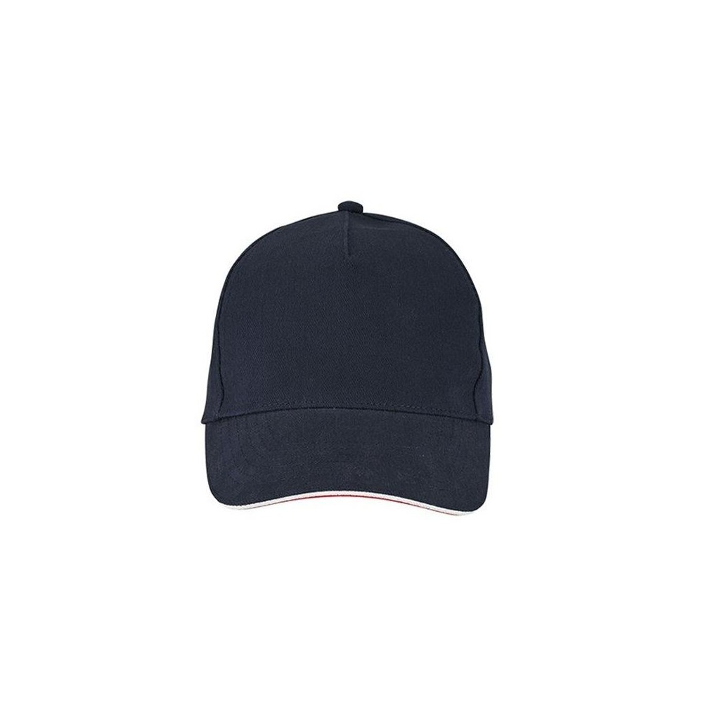 Sol's Longchamp 02116 Unisex Tricolor Twill Cap - 100% Cotton, 260gsm Sol's Longchamp 02116 Unisex Tricolor Twill Cap - 100% Cotton, 260gsm