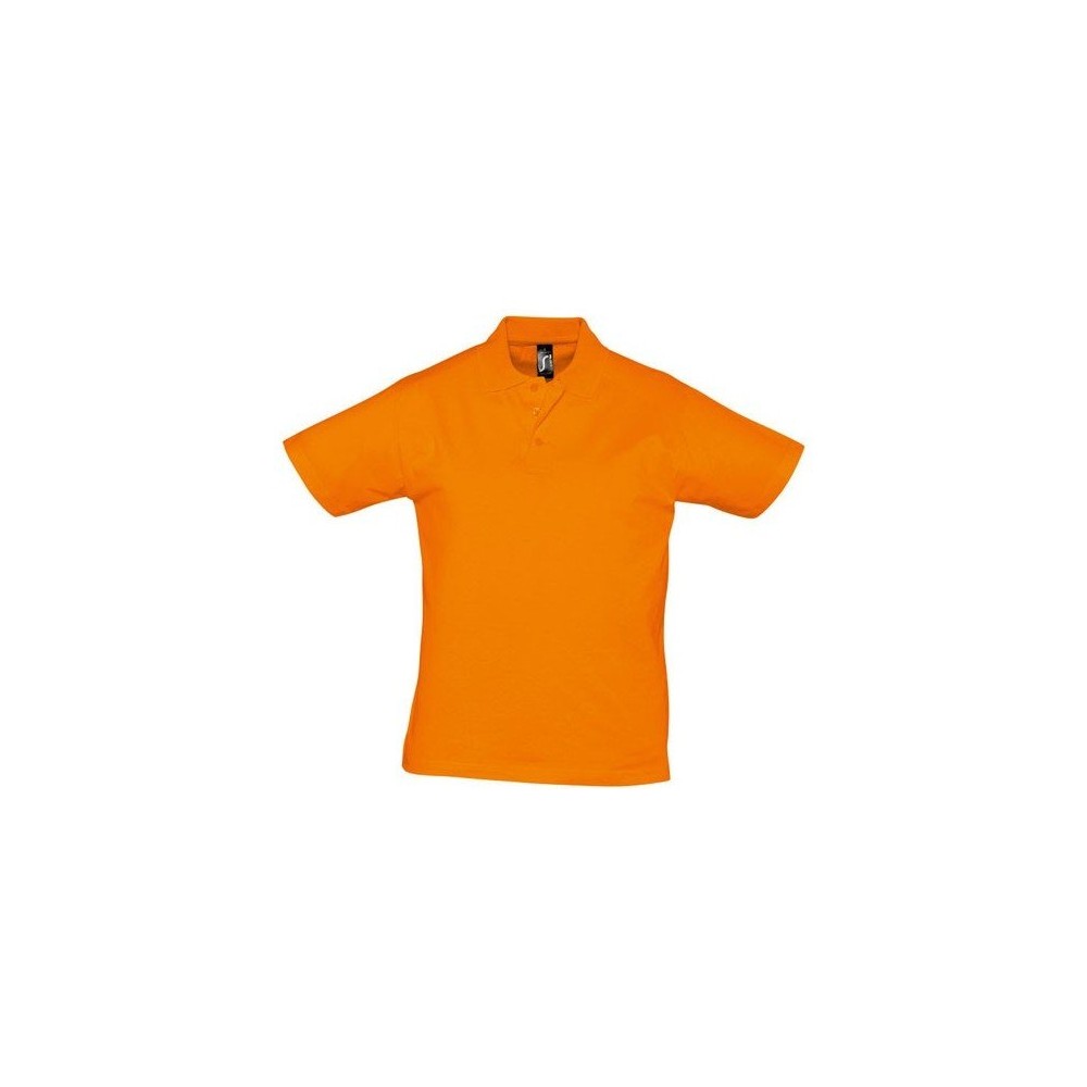 Sol's Prescott Men 11377 Ανδρικό πόλο, Jersey 170 γρ. - 100% βαμβάκι Ringspun σεμί-πενιέ