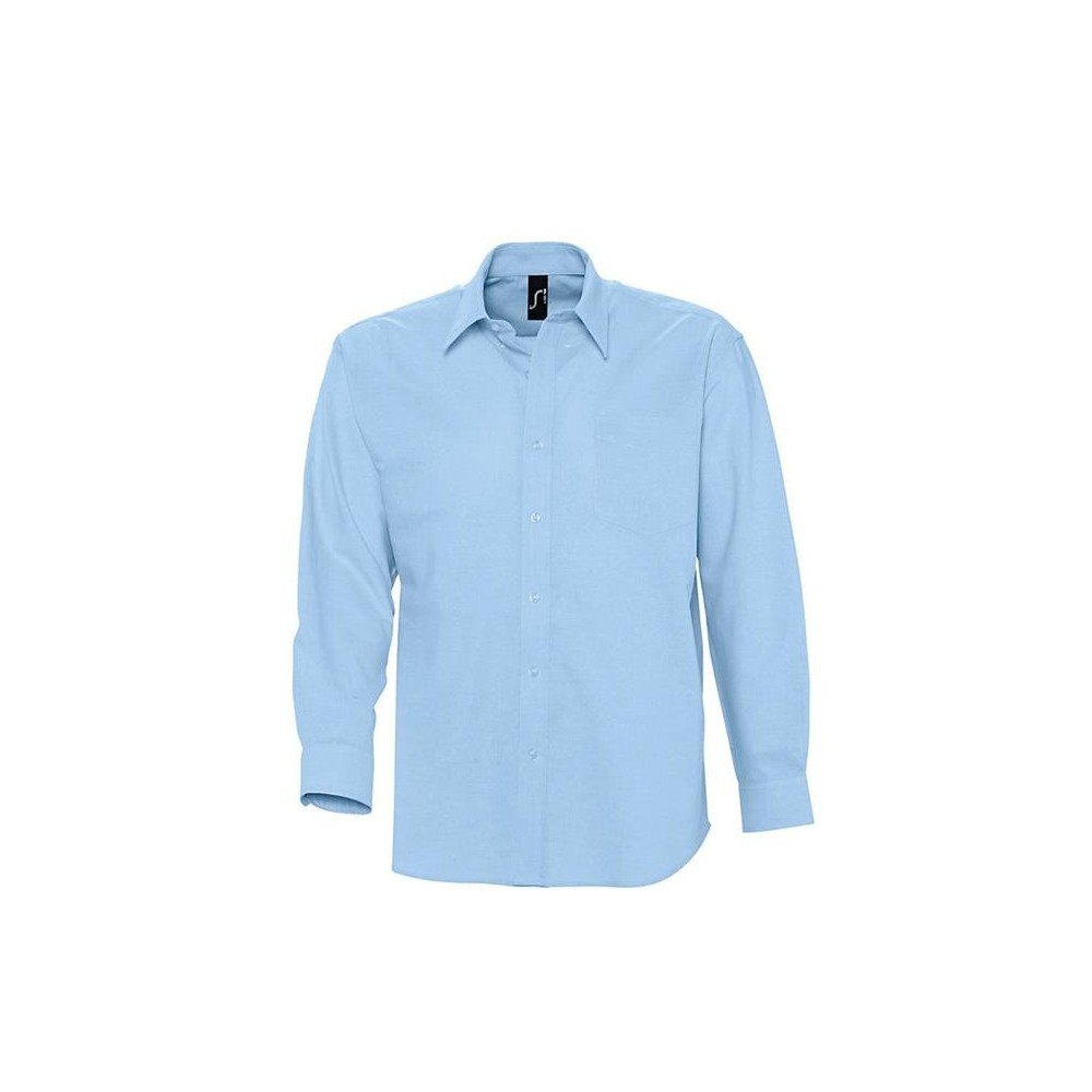 SOL'S BOSTON 16000 Men's Long-Sleeve Oxford Shirt SOL'S BOSTON 16000 Men's Long-Sleeve Oxford Shirt