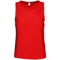 Sol's Justin 11465, Ανδρικό αμάνικο t-shirt Jersey 150 γρ. 100% βαμβάκι Ringspun σεμί πενιέ.