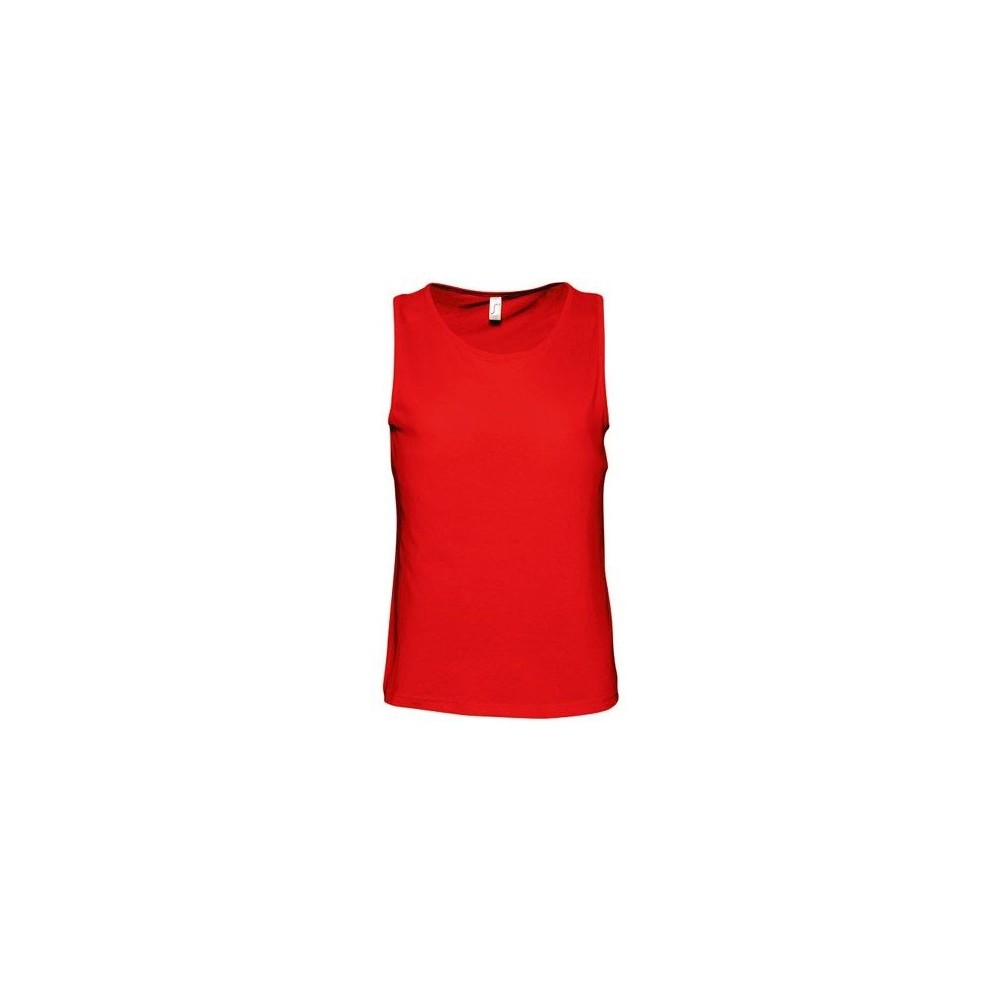 Sol's Justin 11465 Men's tank top 100% semi-combed Ringspun cotton - Rib binding.