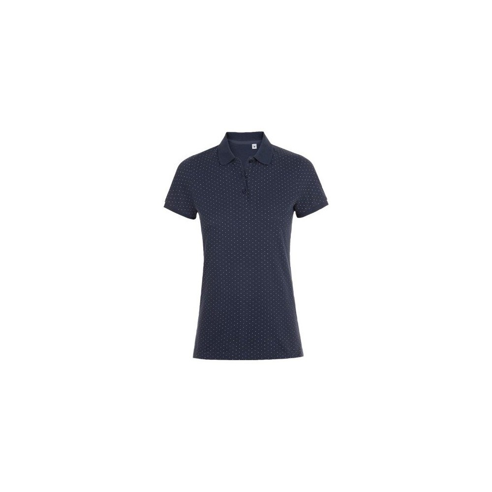 Sol's Brandy Women - 01707 WOMEN'S POLKA-DOT POLO SHIRT PIQUÉ 180 100% Ringspun cotton Sol's Brandy Women - 01707 WOMEN'S POLKA-DOT POLO SHIRT PIQUÉ 180 100% Ringspun cotton