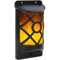 POWERplus Kiwi Solar powered FLAME EFFECT WALL LIGHT
