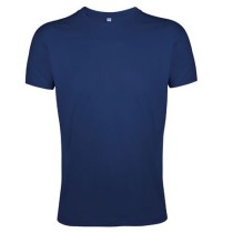 Sol's Regent Fit 00553 Ανδρικό t-shirt κυλινδρικό με στενή γραμμή 100% βαμβάκι Ringspun σεμί-πενιέ